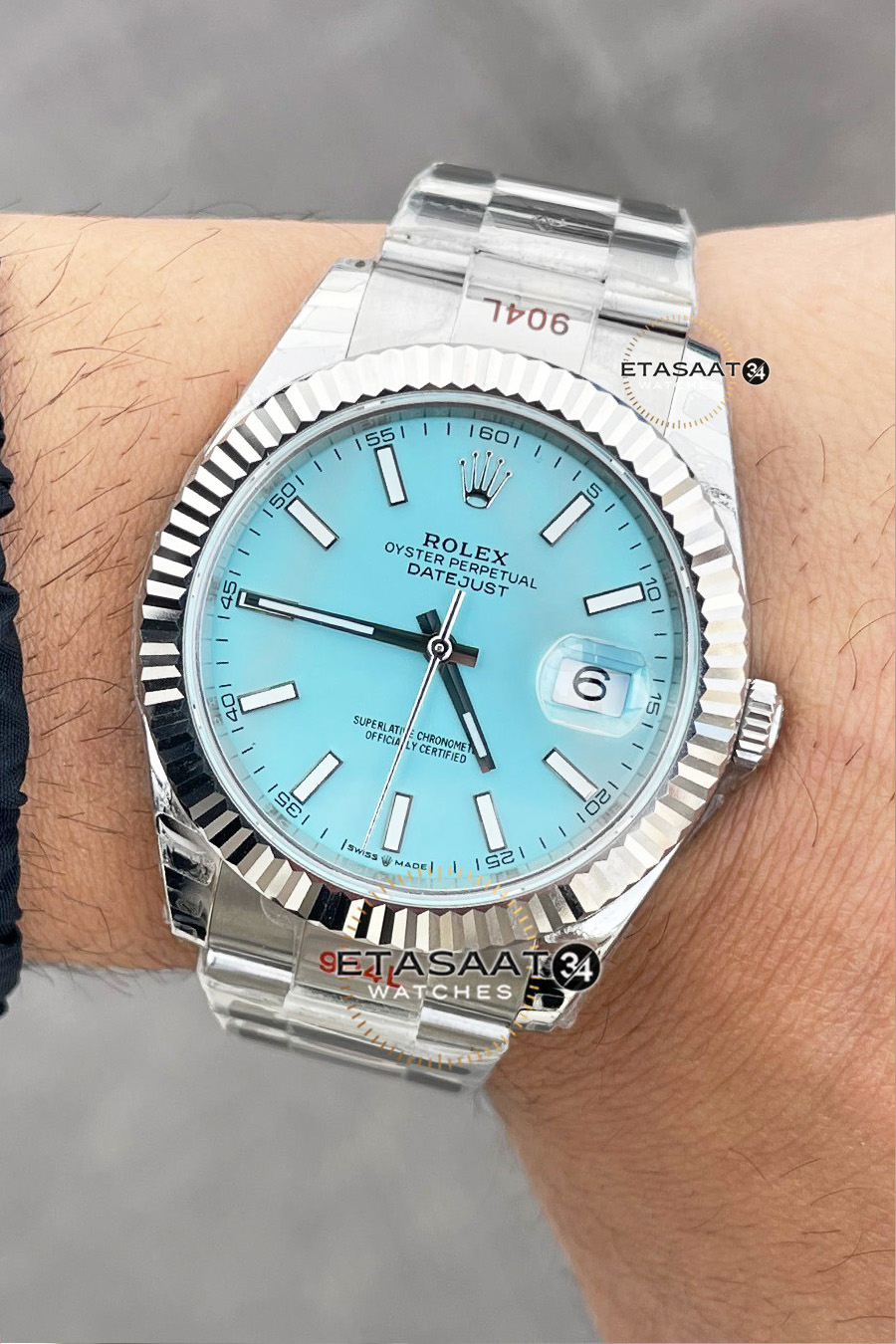Rolex Datejust 41mm Tiffany 126334 Clone Eta ETASAAT34