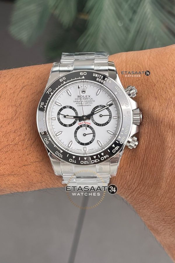 Rolex Daytona 126500LN Panda 4131 Mekanizma Super Clone -